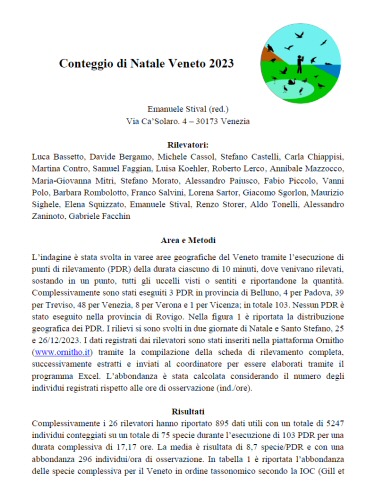 Conteggio di Natale